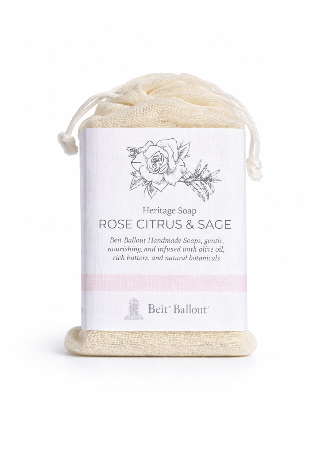 Rose Citrus & Sage 130g