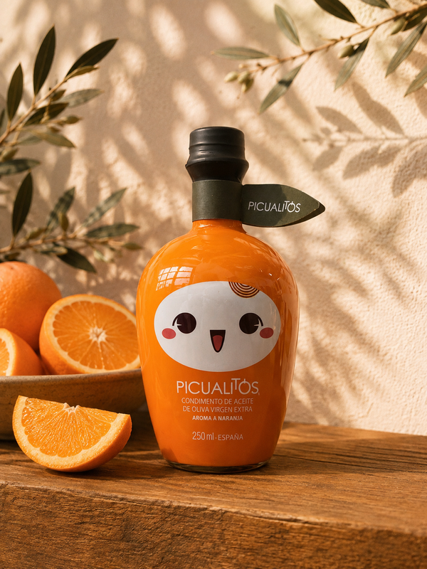 Extra-Virgin Olive Oil: Arbequina (Orange Infused)