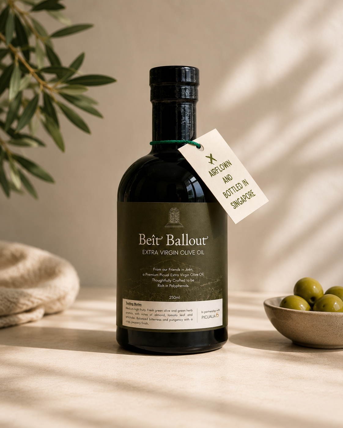 Beît Ballout & Friends: Picual EVOO - 250ml
