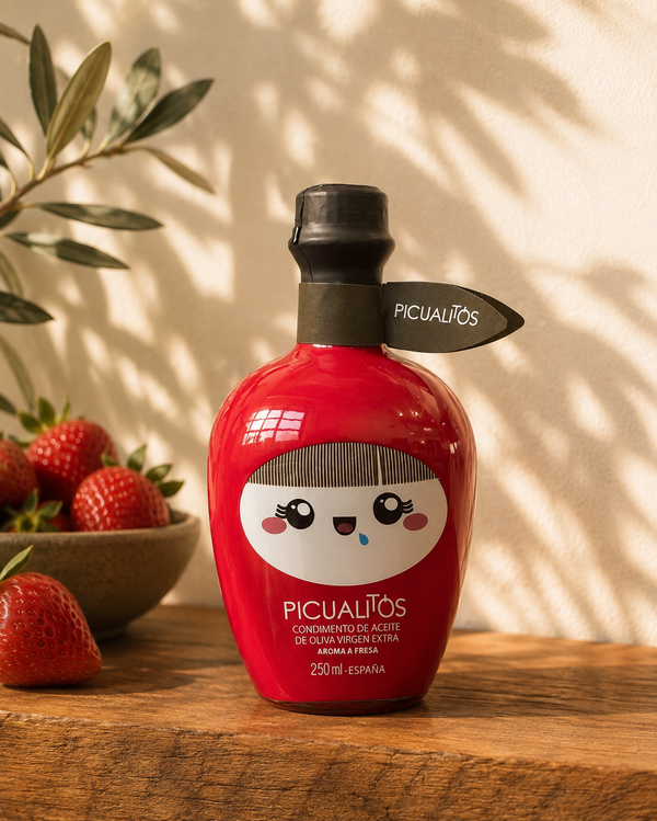 Extra-Virgin Olive Oil: Arbequina (Strawberry Infused)