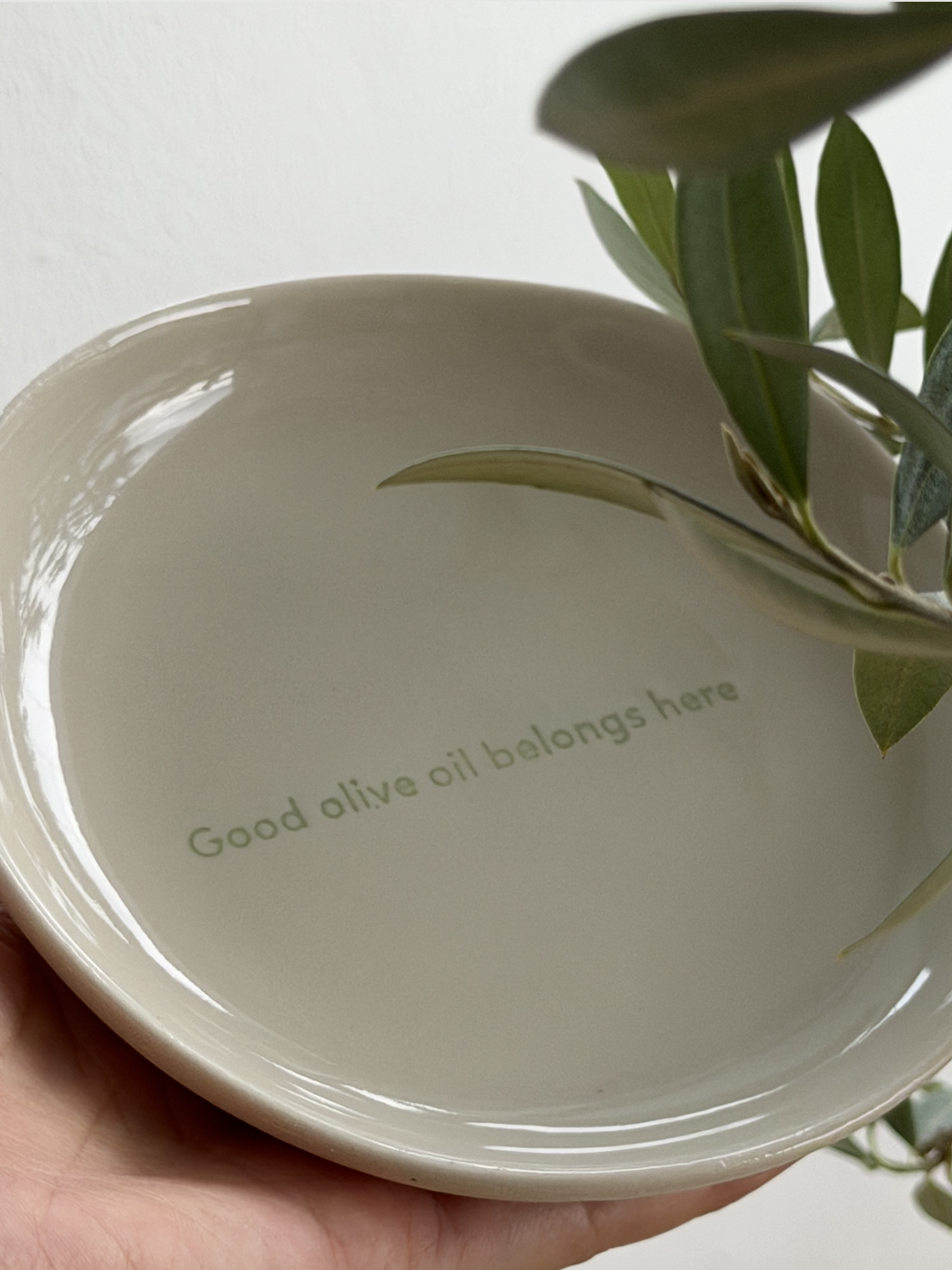 Preorder Beît Ballout X Issho Labo "Good olive oil belongs here" dish